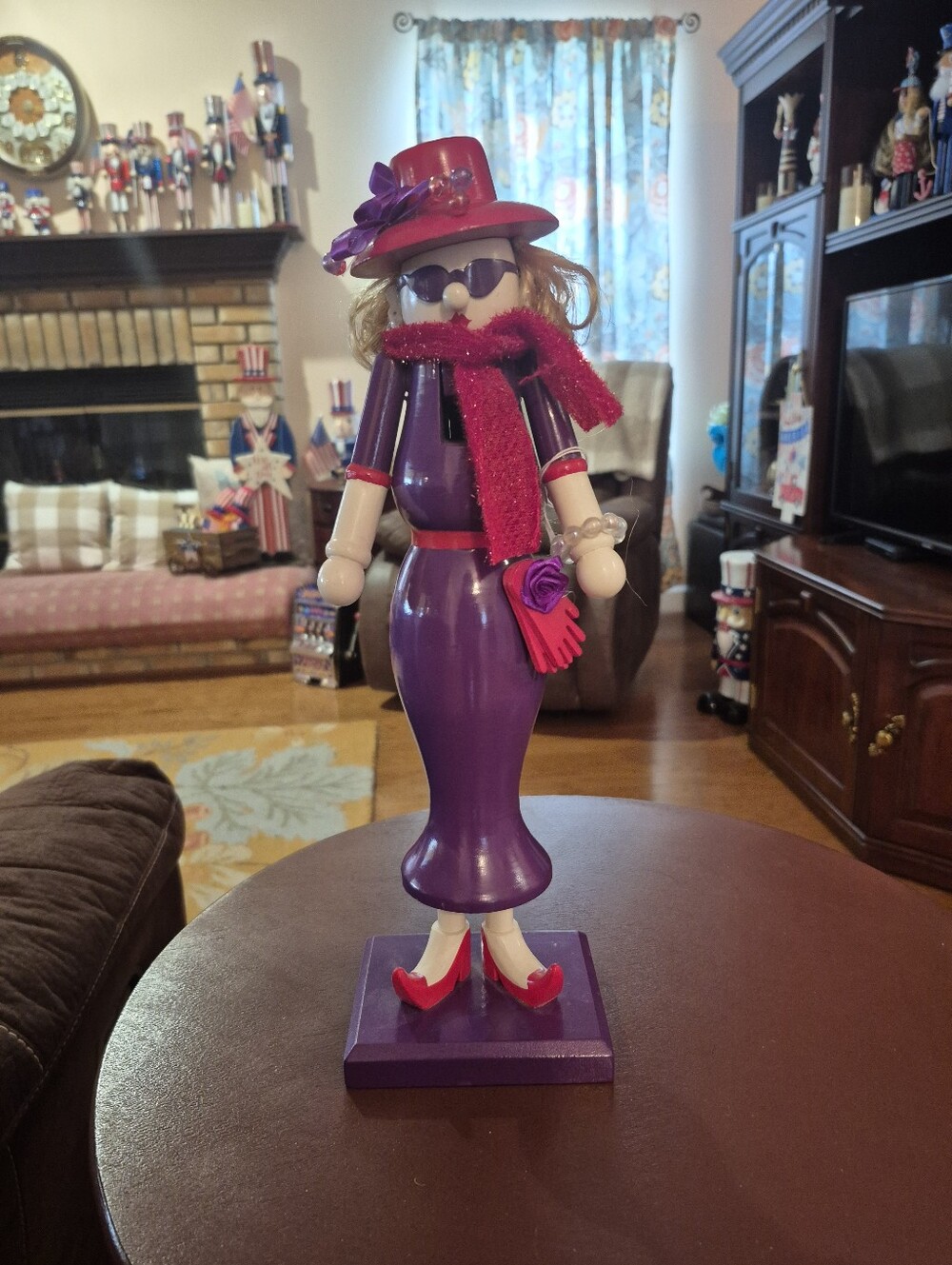 Red Hat Lady Nutcracker
